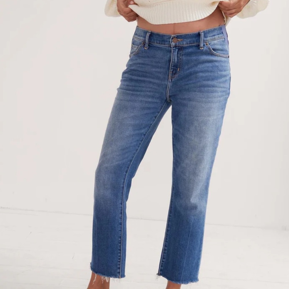 Hatch The Crop Maternity Jeans